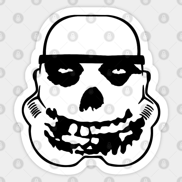 Fiend Trooper Sticker by blinky2lame